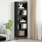 JUNG Vida Bücherregal 2 pcs Schwarz Eichen-Optik 80 x 30 x 155 cm