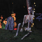JUNG Vida Halloween Skelett 2 pcs Weiß 85 cm Polypropylen