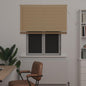 JUNG Vida Venetianer Jalousie Hellbraun mit Muster 150 x 110 cm PVC