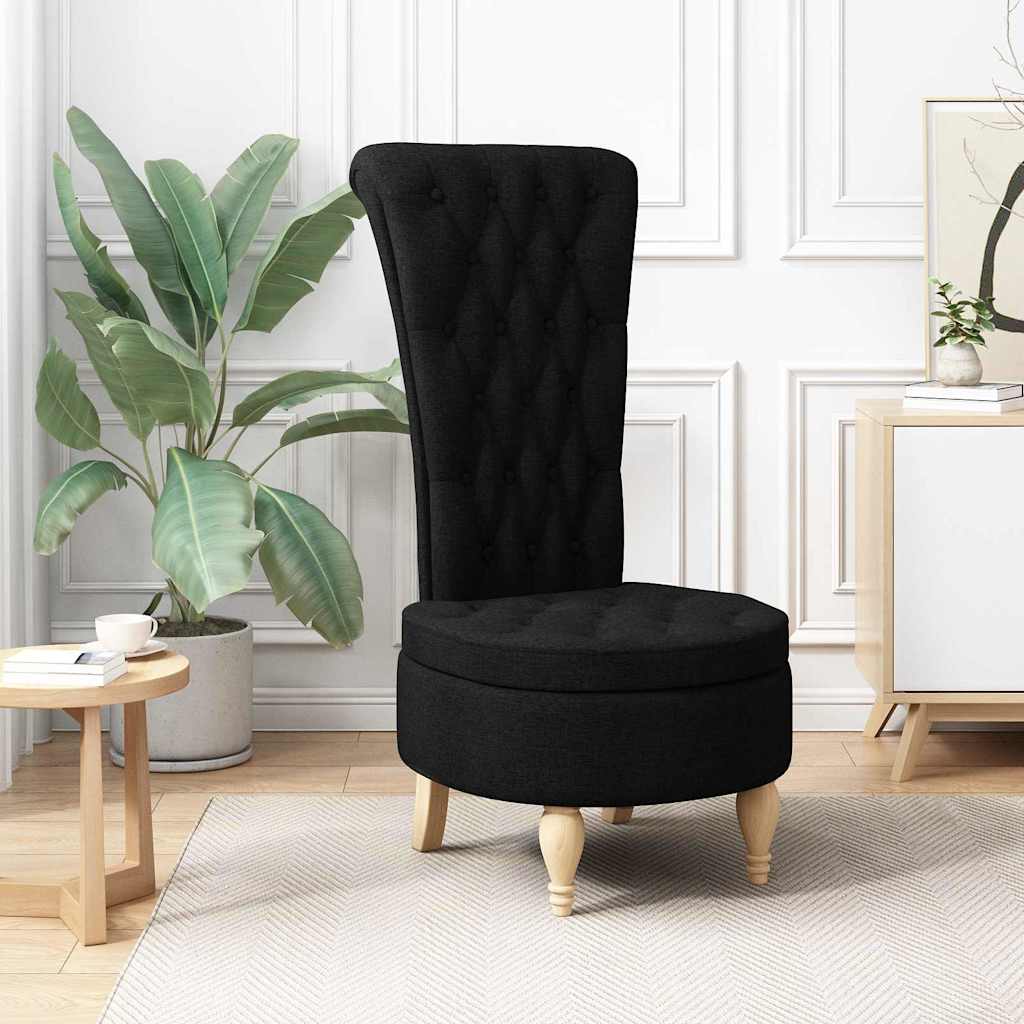 JUNG Vida Schlafsessel Schwarz 56,5 x 70 x 110 cm Stoff