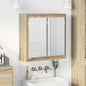 JUNG Vida Badezimmerspiegelschrank mit Regal Sonoma-Eiche 60 x 20 x 60 cm