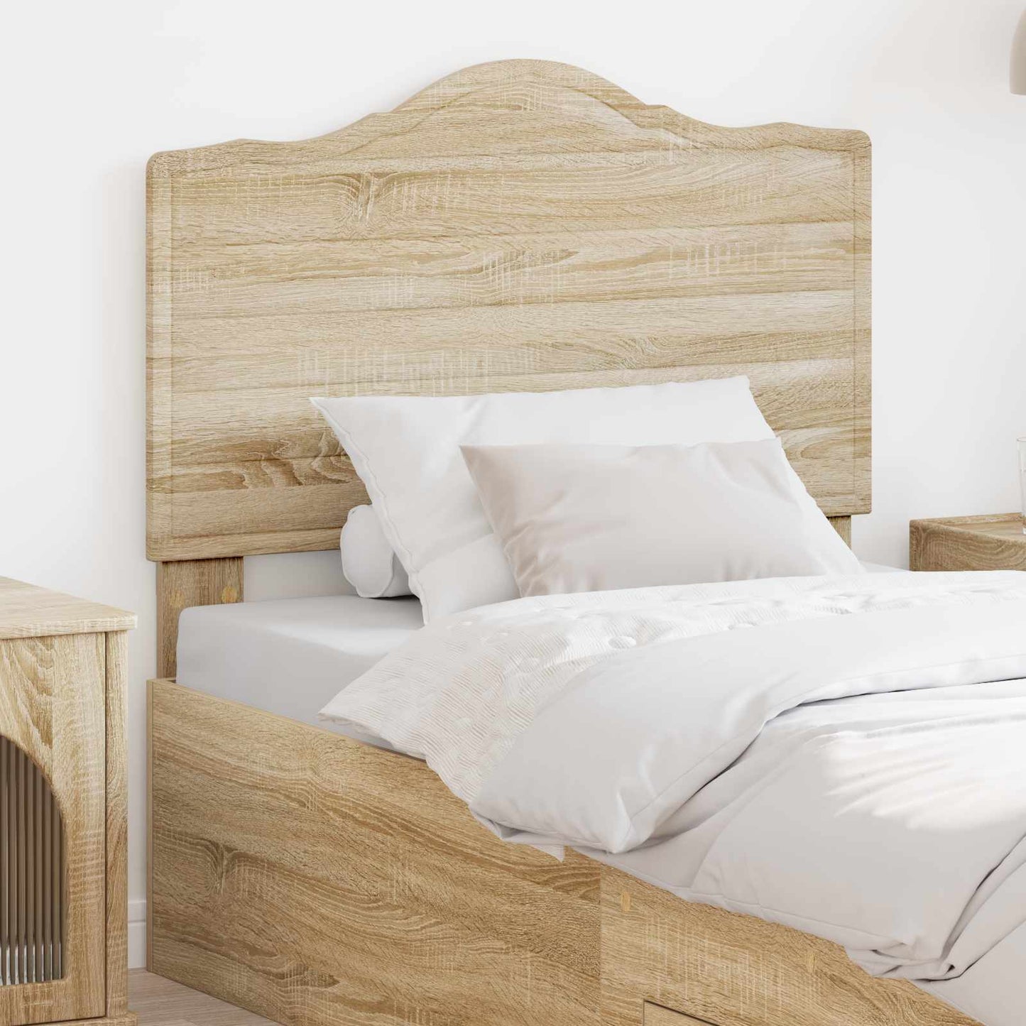 JUNG Vida Kopfteil mit Kopfteil Sonoma-Eiche 90 cm Holzwerkstoff