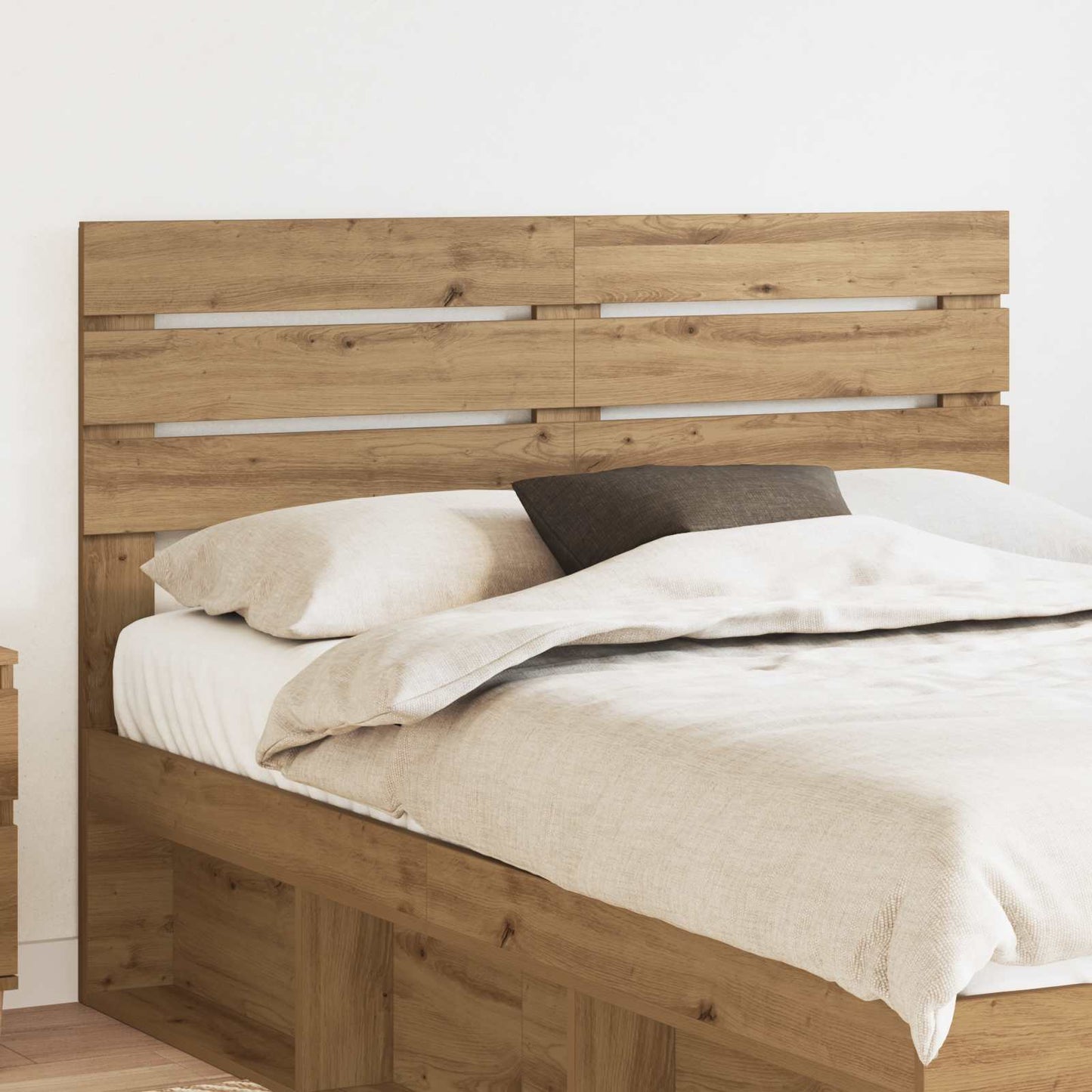 JUNG Vida Kopfteil mit Kopfteil Artisan-Eiche 160 cm Holzwerkstoff