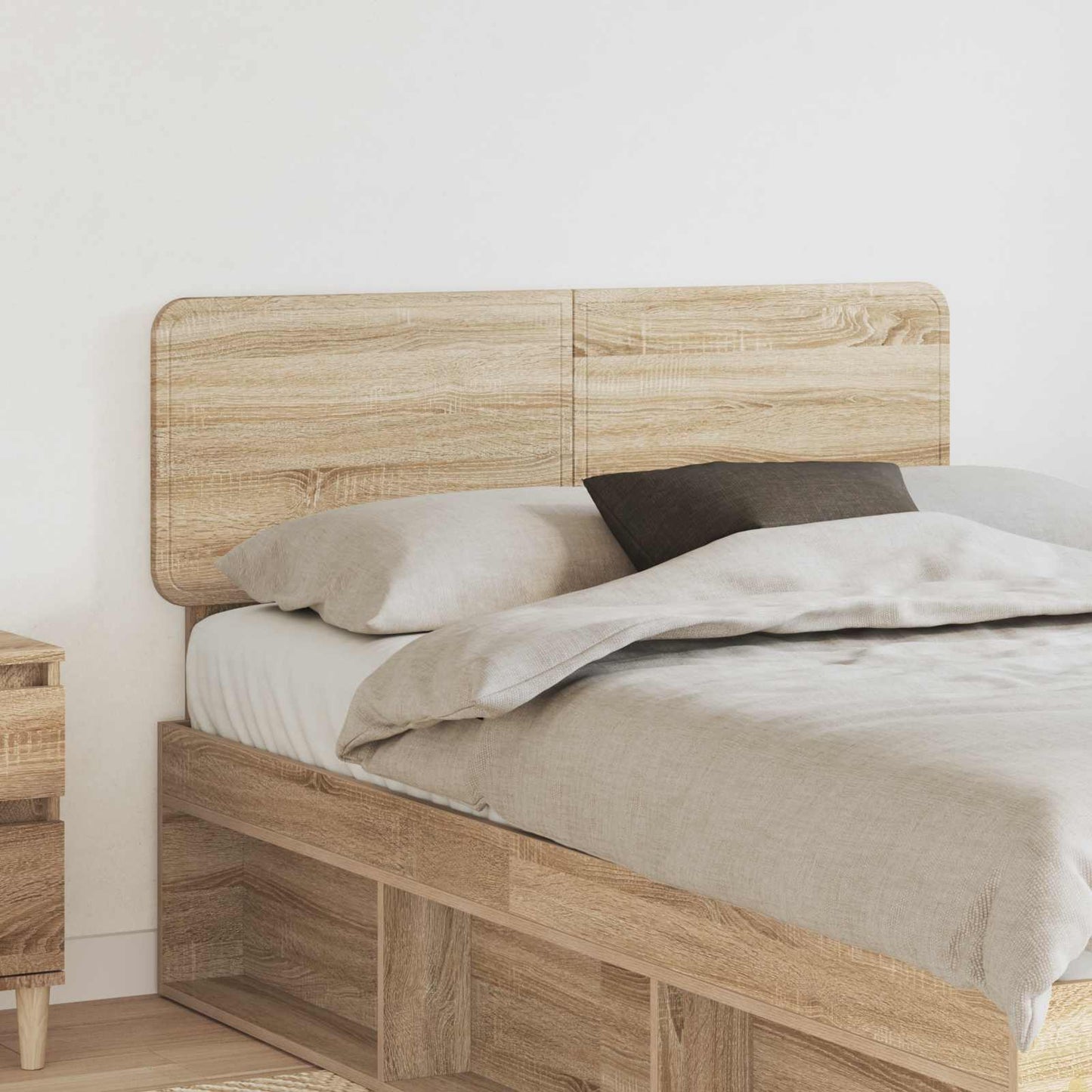 JUNG Vida Kopfteil mit Kopfteil Sonoma-Eiche 120 cm Holzwerkstoff