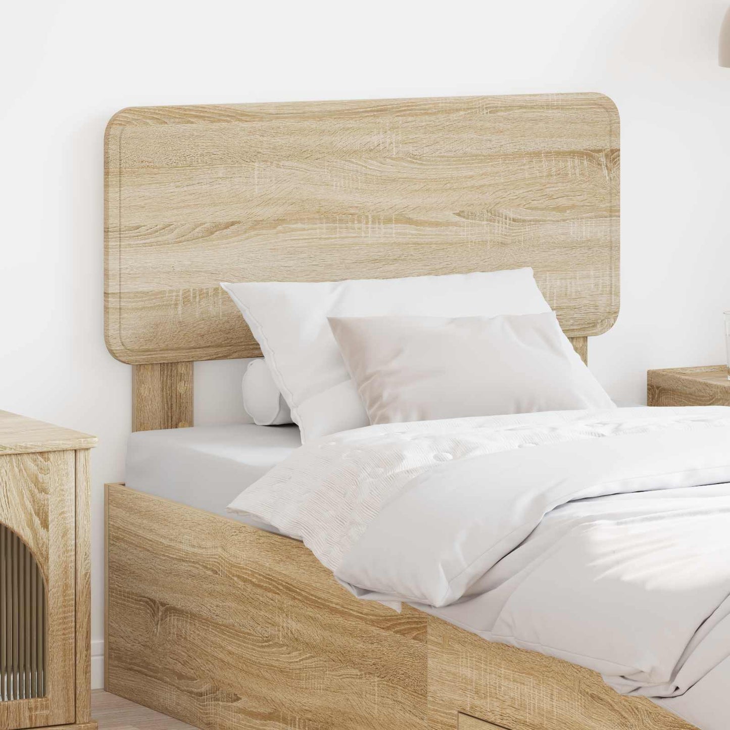 JUNG Vida Kopfteil mit Kopfteil Sonoma-Eiche 90 cm Holzwerkstoff