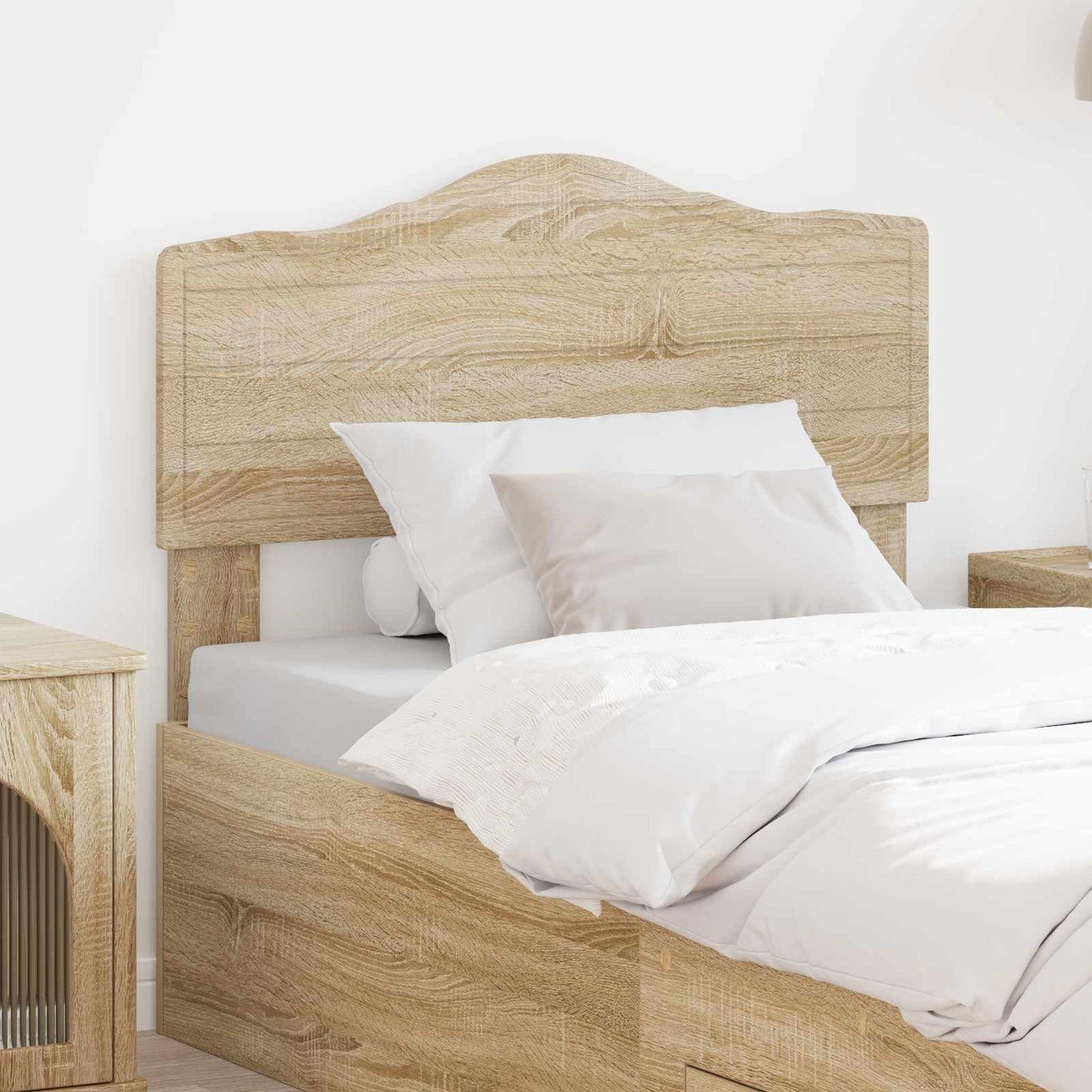 JUNG Vida Kopfteil mit Kopfteil Sonoma-Eiche 90 cm Holzwerkstoff