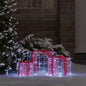 JUNG Vida Geschenkbox mit 60 LEDs 3 pcs Kaltweiß 20 x 20 x 20 cm Acryl