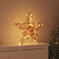 JUNG Vida 3D Stern mit 50 LEDs Warmweiß 55 x 52,5 x 9 cm PET