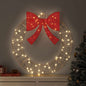 JUNG Vida Kranz mit 60 LEDs Warmweiß 75 cm PET