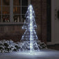 JUNG Vida Weihnachtsbaum mit 160 LEDs Kaltweiß 150 cm Acryl