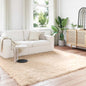 JUNG Vida Kunstschaffell Teppich Tafalla Beige 240 x 240 cm Polyester