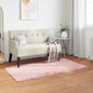 JUNG Vida Kunstschaffell Teppich Tafalla Rosa 60 x 110 cm Polyester
