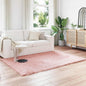 JUNG Vida Kunstschaffell Teppich Tafalla Rosa 160 x 230 cm Polyester