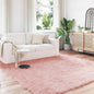 JUNG Vida Kunstschaffell Teppich Tafalla Rosa 240 x 240 cm Polyester