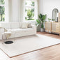 JUNG Vida Kunstfell Hasen Teppich Olite Creme 240 x 340 cm Polyester