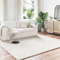 JUNG Vida Kunstfell Hasen Teppich Olite Creme 240 x 240 cm Polyester