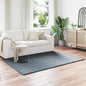 JUNG Vida Kunstfell Hasen Teppich Olite Anthrazit 160 x 230 cm Polyester