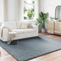 JUNG Vida Kunstfell Hasen Teppich Olite Anthrazit 240 x 240 cm Polyester