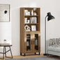 JUNG Vida Highboard Artisan-Eiche 69,5 x 34 x 180 cm Holzwerkstoff