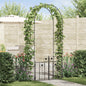 JUNG Vida Gartenbogen mit Schloss Schwarz 102 x 50 x 218 cm