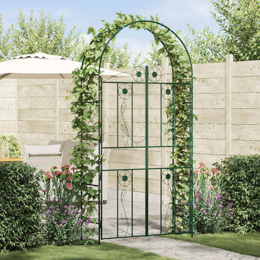 JUNG Vida Gartenbogen Uni Grün 115 x 37 x 226 cm
