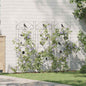 JUNG Vida Gartenzaun 3 pcs Schwarz 110 x 40 cm Stahl