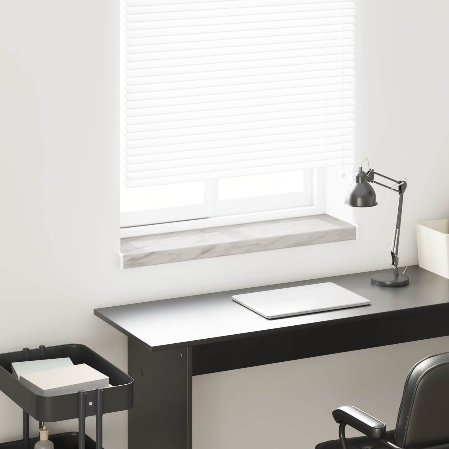 JUNG Vida Fensterbank Marmor Text -enure 80 x 25 x 4,5 cm PVC