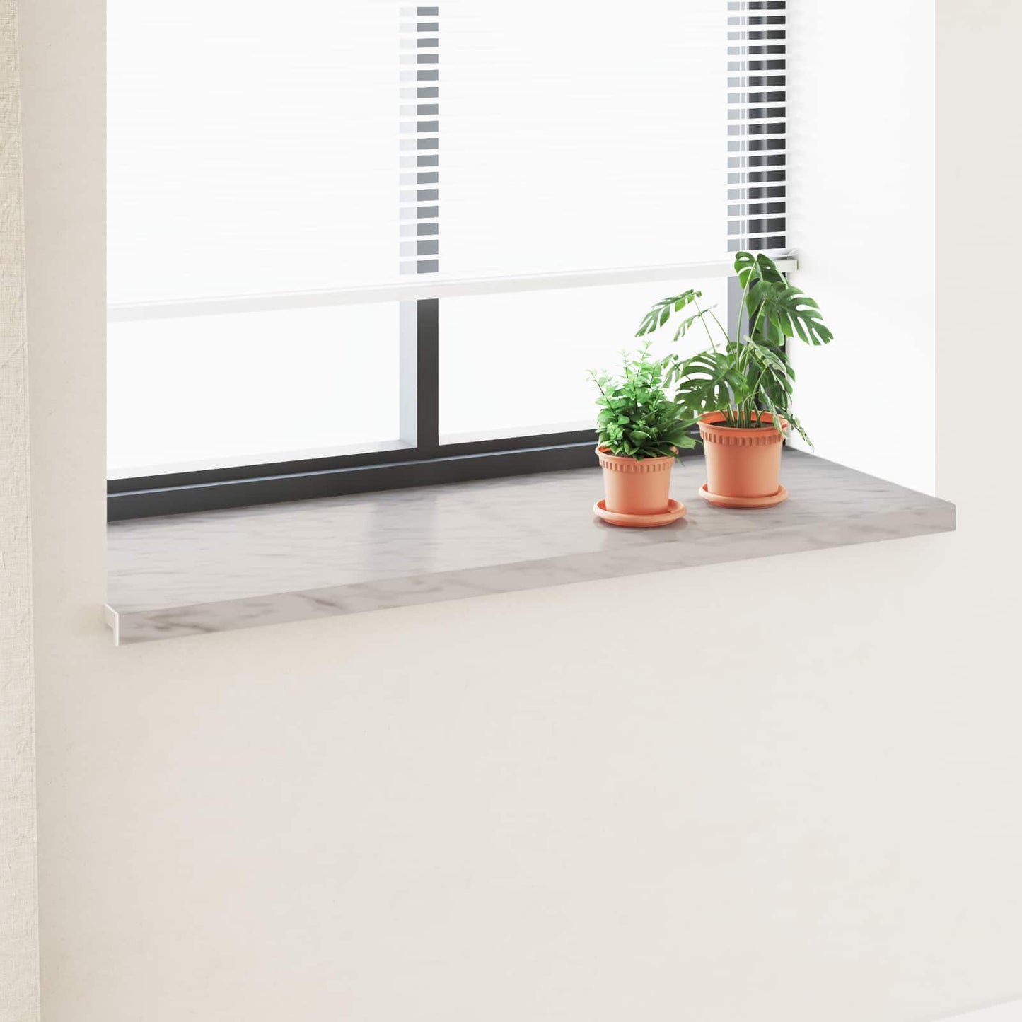 JUNG Vida Fensterbank Marmor Text -enure 160 x 50 x 4,5 cm PVC