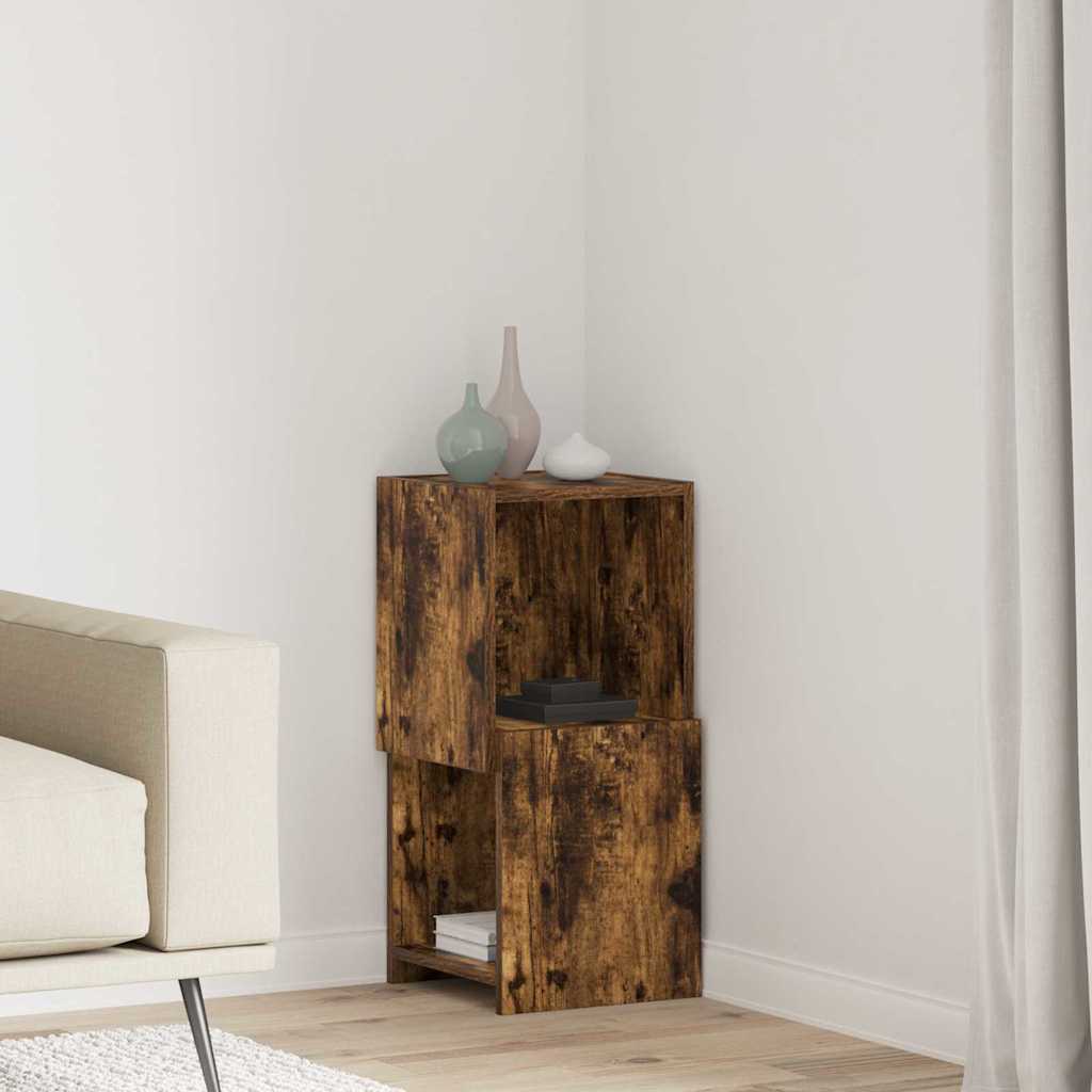 JUNG Vida Eckschrank Geräucherte Eiche 30,5x30x65cm Holzwerkstoff