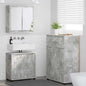 JUNG Vida Badezimmermöbel-Set mit Regal 3 pcs Beton Grau Holzwerkstoff