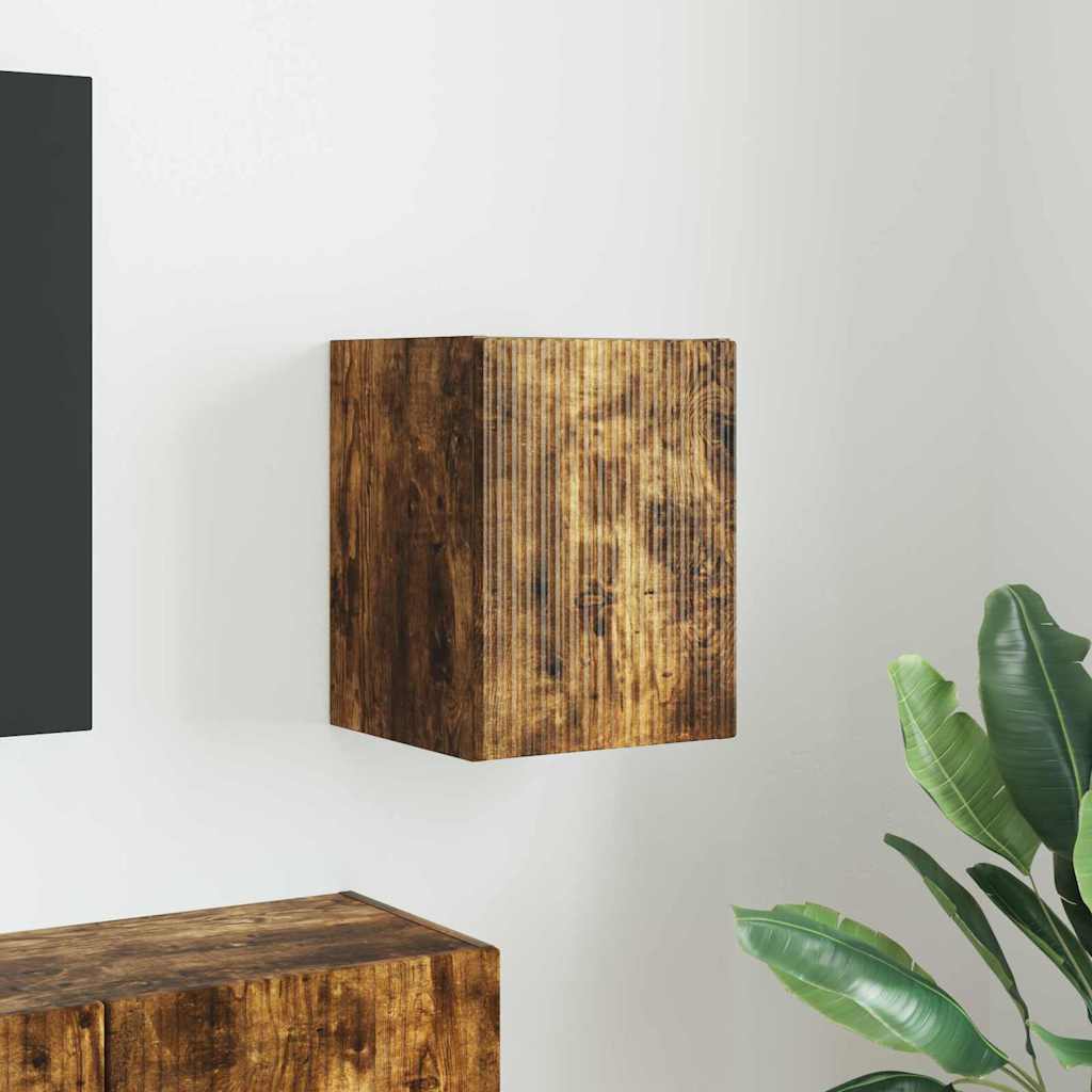 JUNG Vida TV-Wandschrank Geräucherte Eiche 30 x 31 x 40 cm Holzwerkstoff