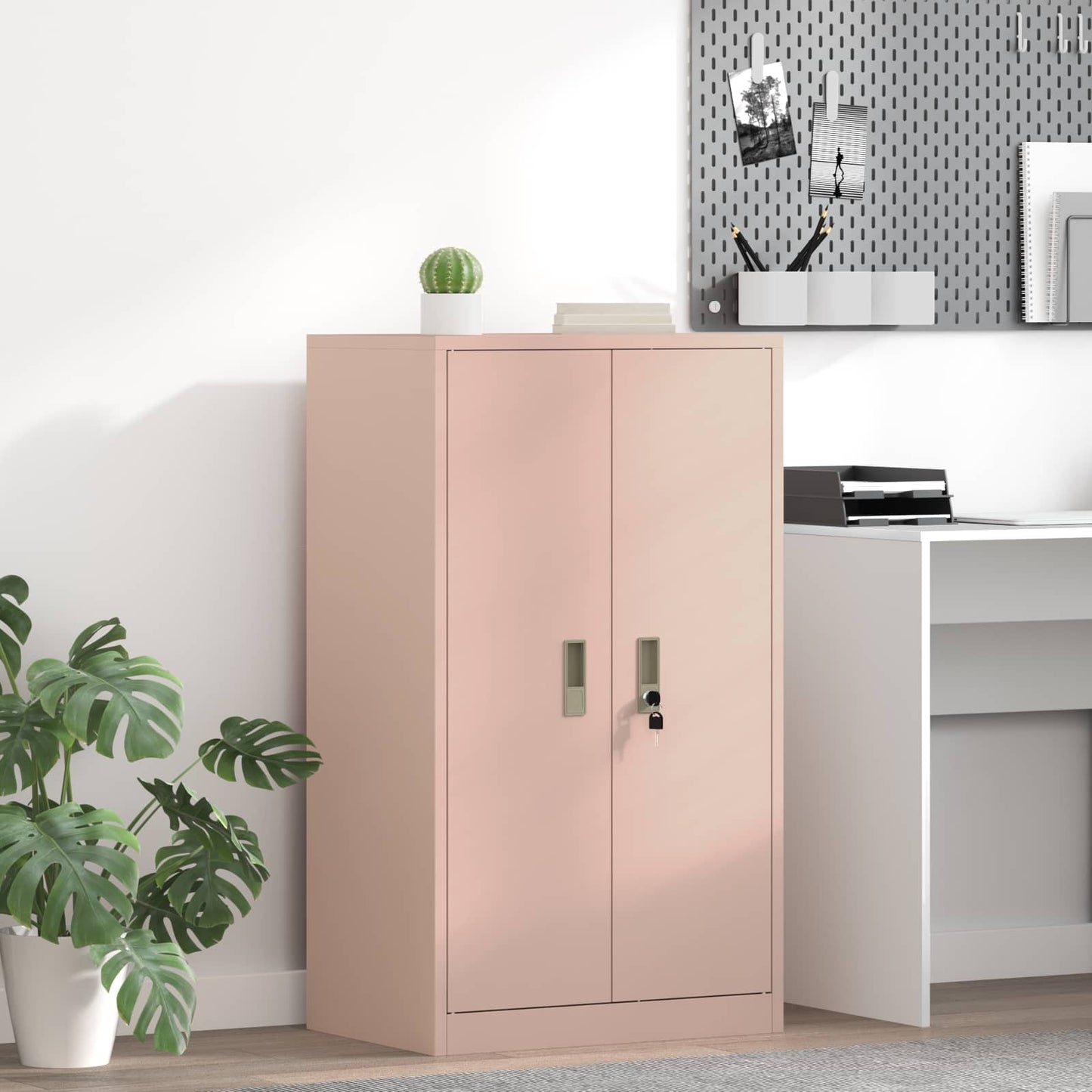 JUNG Vida Aufbewahrungsschrank Rosa 60 x 40 x 90 cm Stahl