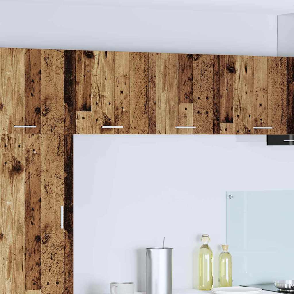 JUNG Vida Hängeschrank Altes Holz und Weiß 40 x 31 x 40 cm Holzwerkstoff