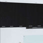 JUNG Vida Hängeschrank Riga Schwarze Eiche und Weiß 40 x 31 x 80 cm