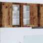 JUNG Vida Hängeschrank mit Speicher Altholz 80 x 31 x 80 cm Holzwerkstoff