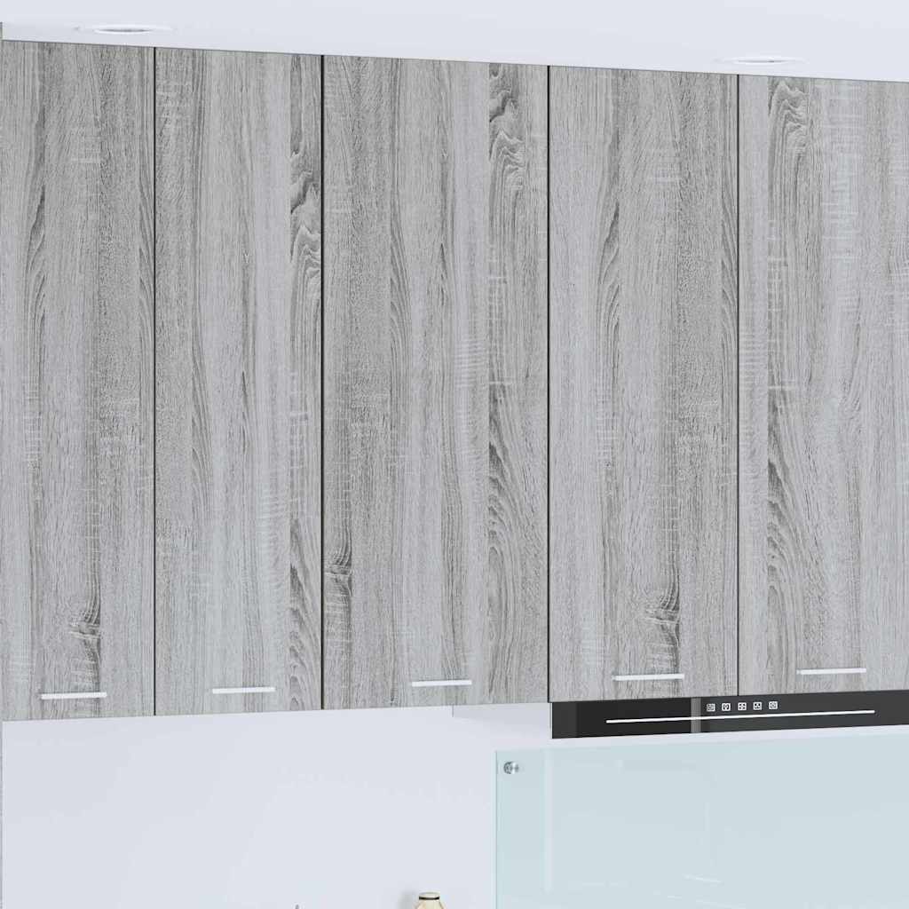JUNG Vida Hängeschrank Riga Graues Sonoma 40 x 31 x 100 cm Holzwerkstoff