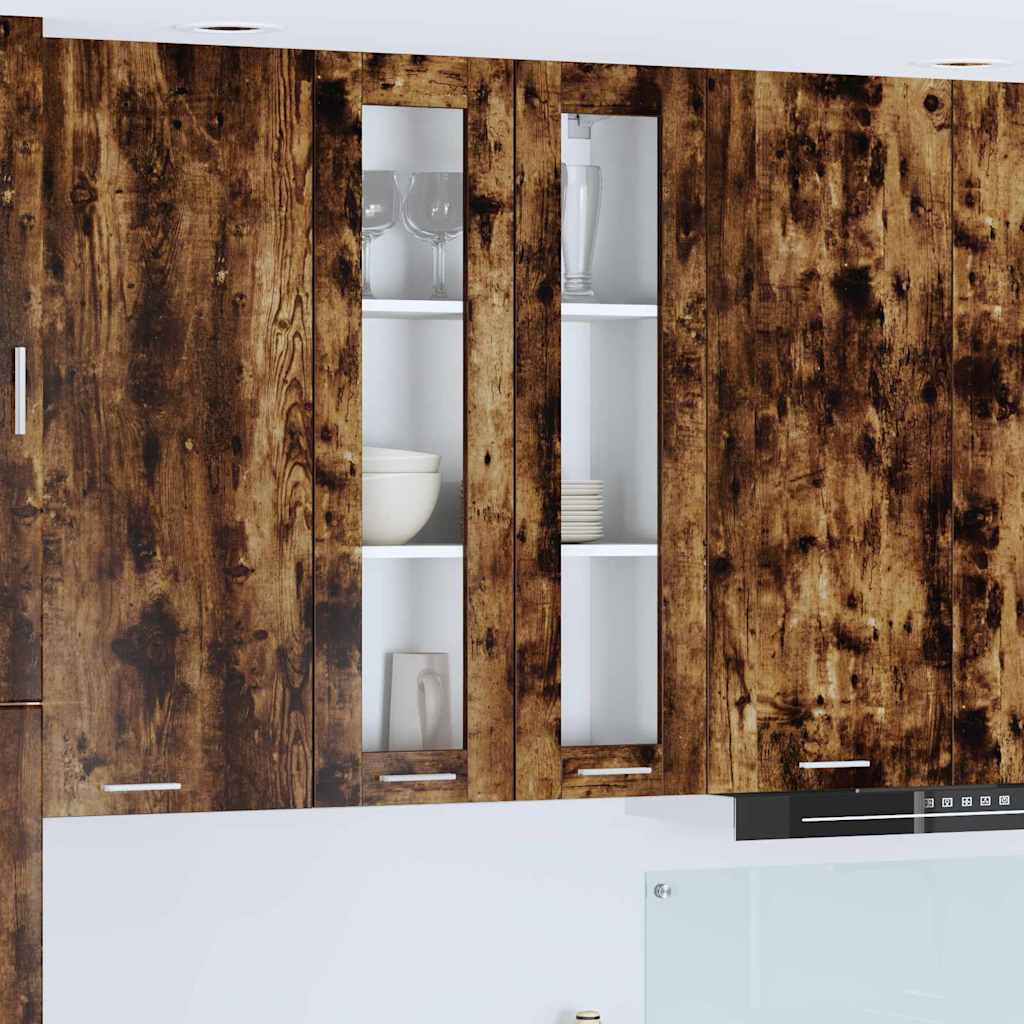 JUNG Vida Hängeschrank Geräucherte Eiche 60 x 31 x 100 cm Holzwerkstoff