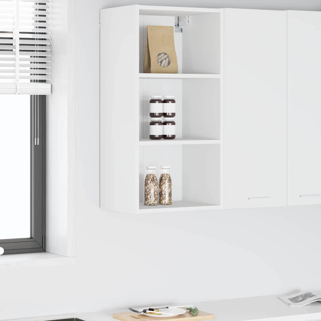 JUNG Vida Hängeschrank mit Speicher Weiß 40 x 29,5 x 80 cm Holzwerkstoff