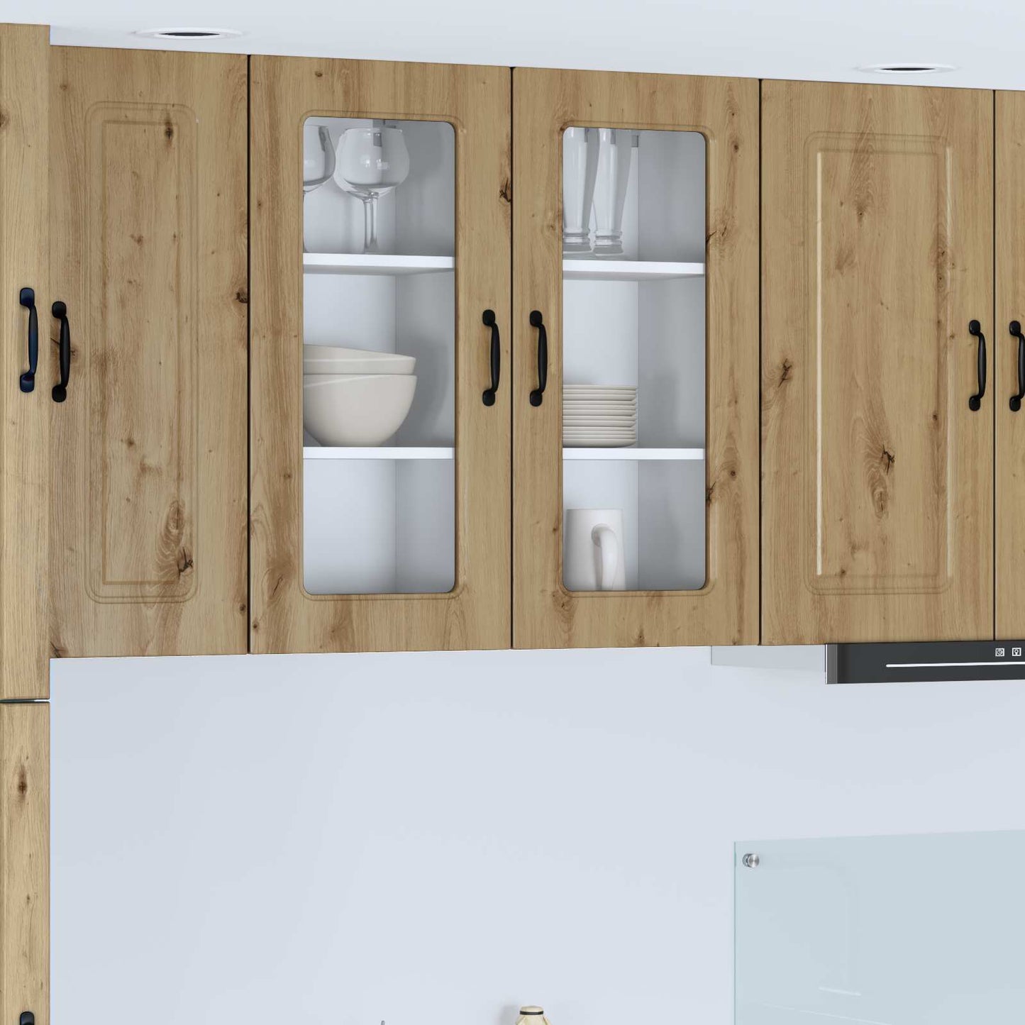 JUNG Vida Küchenschrank mit Speicher Kalmar Artisan-Eiche 40 x 31 x 80 cm
