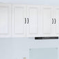 JUNG Vida Küchenschrank Kalmar Hochglanz Weiß 80 x 31 x 80 cm