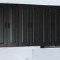 JUNG Vida Küchenschrank Kalmar Schwarz 60 x 31 x 100 cm Holzwerkstoff