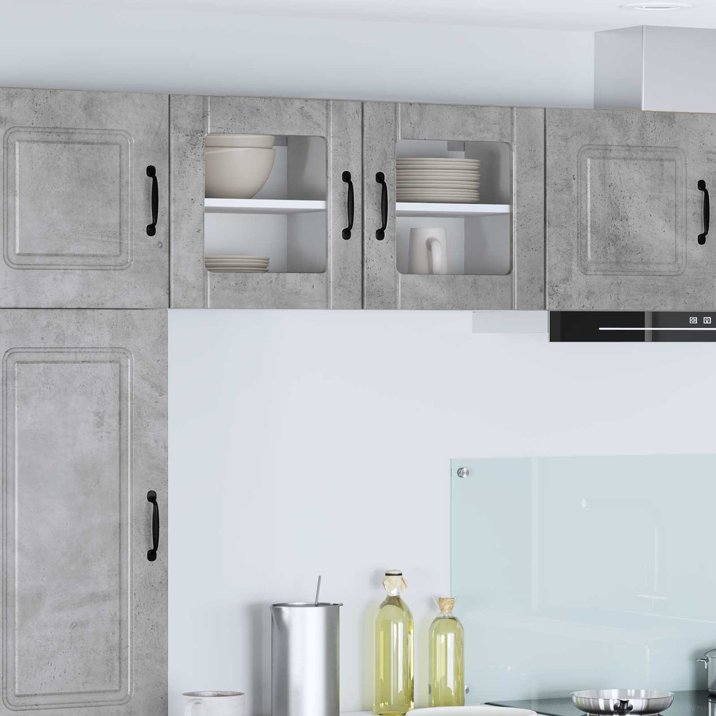 JUNG Vida Küchenschrank Lucca 2 pcs Beton Grau 40 x 31 x 40 cm