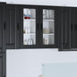 JUNG Vida Küchenschrank 2 pcs Schwarz 40 x 31 x 80 cm Holzwerkstoff