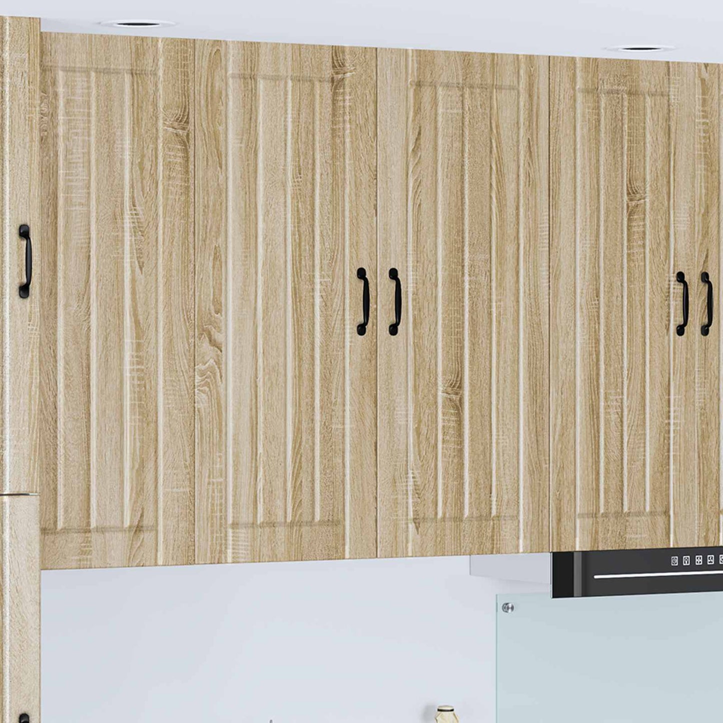 JUNG Vida Küchenschrank Sonoma-Eiche 80 x 31 x 100 cm Holzwerkstoff