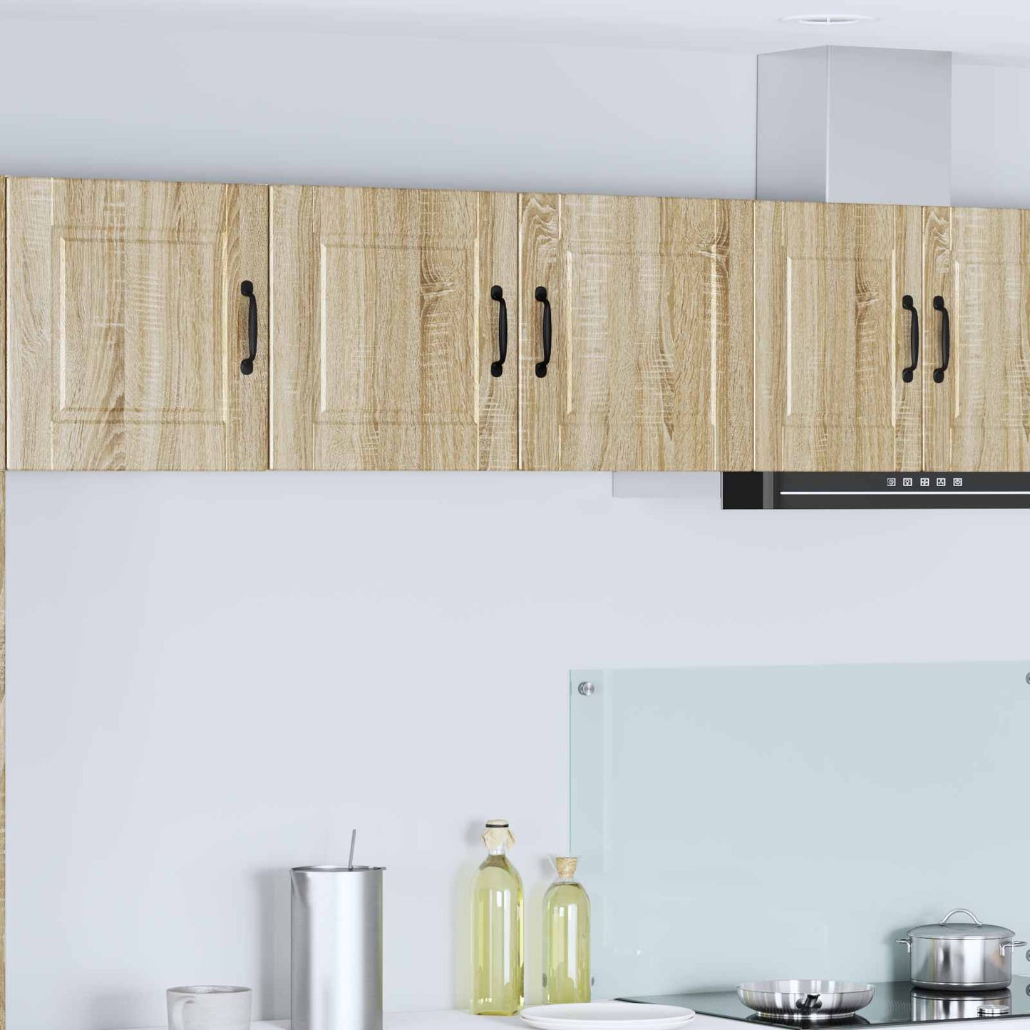JUNG Vida Küchenschrank Sonoma-Eiche 80 x 31 x 40 cm Holzwerkstoff