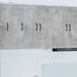 JUNG Vida Küchenschrank 2 pcs Beton Grau 30 x 31 x 80 cm Holzwerkstoff