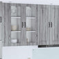 JUNG Vida Küchenschrank Graues Sonoma 40 x 31 x 100 cm Holzwerkstoff