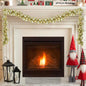JUNG Vida Weihnachtskugelgirlande Gold 186 cm Polystyrol