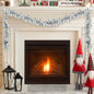 JUNG Vida Weihnachtskugelgirlande Silber 186 cm Polystyrol