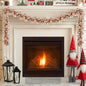 JUNG Vida Weihnachtskugelgirlande Roségold 186 cm Polystyrol
